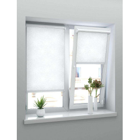 Ролети тканинні на вікна Альмерія Білий