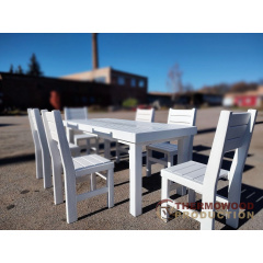 Белая мебель из массива дерева от производителя комплект Furniture set - 44 Косов