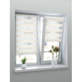 Жалюзі день ніч світло-бежевий