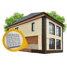 Фасадні термопанелі поліфасад 500x500 мм