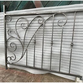 Паркан кований низький металевий міцний Legran