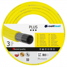 Cellfast Шланг садовий PLUS 3/4, 25м, 3-х шаровий, до 25 Бар, -20…+60°C