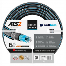 Cellfast Шланг садовый HOBBY ATS 3/4, 25м, 6 слоев, до 30 Бар, -20…+60°C