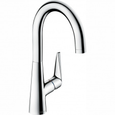 Hansgrohe Смеситель для кухни Talis S, дл.излива - 174мм, поворотный, 1 рычаг, KM220, хром