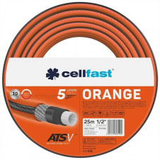 Cellfast Садовий шланг ORANGE 1/2, 25 м, 5 слоев, до 24 Бар, -10…50°C