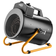 Neo Tools Тепловая пушка электрическая, 5 кВт, 100м2, 366 м3/ч, 380В, нагр.элемент - нерж.сталь, IPX4 Васильков