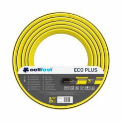 Cellfast Шланг садовый ECO PLUS 3/4 20м, 3 слоев, до 20 Бар, -10…+50°C Одесса