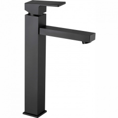 Deante Смеситель для раковины Anemon Bis, дл. излива - 150мм, неповоротный, 1 рычаг, черный Орехов