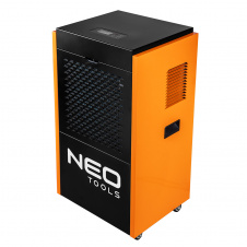 Neo Tools Осушитель воздуха промышленный, 1000Вт, 310м2, 500 м3/ч, 90л/сутки, непрерывный слив, LCD дисплей, прогр.времени работы, IP22