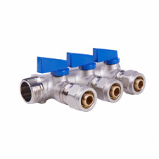 Фото - Коллектор SD Plus 3/4" 3 выхода SD231W3 Коллектор SD Plus 3/4" 3 выхода SD231W3