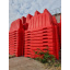 Вкладывающийся дорожный блок красный, пластиковый 1.2 (м) Стандарт Николаев