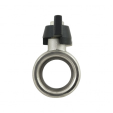 Кран шаровый Raftec BLACK PN40 ВВ 1 ручка