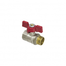 Кран шаровый ЭКО PN20 НВ 1/2 EKB-11 бабочка
