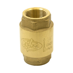 Клапан обратного хода воды Lexline PN40 ВВ 20мм 3/4 Петрове