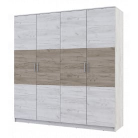 Шкаф 4-Д распашной Doros Monika 200х56х205 см для одежды