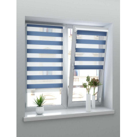 Жалюзі день ніч синій