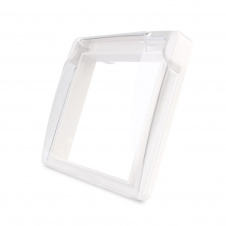 Кришка для розетки Livolo IP44 білий (C7-1WF-11)