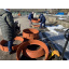 Дно дренажного колодца ревизионного смотрового 1000 мм днище колодца полимерного для канализации Киев