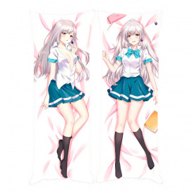 Подушка обіймашка Bioworld Дакімакура Хітомі Цукісіро З завтрашнього дня різнобарвного світу 150х50см (18738)