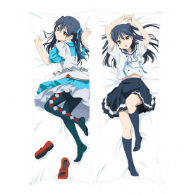 Подушка обнимашка Bioworld Дакимакура Рури Итигее Здравствуй,мир 150х50см (18710)