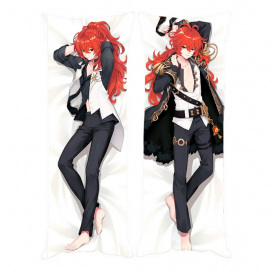 Подушка обіймашка Bioworld Дакімакура Ділюк Genshin Impact 150х50см (17926)