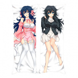 Подушка обіймашка Bioworld Дакімакура Ако Тамакі А ти думав, що твоя дружина в онлайн-грі насправді не дівчина? 150х50см (17974)