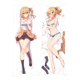 Подушка обіймашка Bioworld Дакімакура Пані Кагуя: У коханні як на війні v4 150х50см (18457)