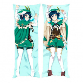 Подушка обіймашка Bioworld Дакімакура Венті Genshin Impact v2 150х50см (17933)
