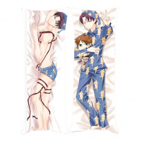 Подушка обіймашка Bioworld Дакімакура Леві Аккерман Атака Титанов v5 150х50см (18153)