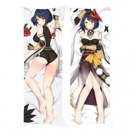 Подушка обіймашка Bioworld Дакімакура Сара Genshin Impact 150х50см (17943)