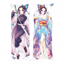 Подушка обіймашка Bioworld Дакімакура Синобу Коте Клинок, що розсікає демонів v3 150х50см (18844)