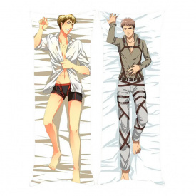 Подушка обіймашка Bioworld Дакімакура Жан Кірштейн Атака Титанів 150х50см (18154)