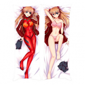 Подушка обіймашка Bioworld Дакімакура Аска Ленглі Сорью Євангеліон нового покоління 150х50см (18618)