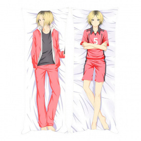 Подушка Обіймашка Bioworld Дакімакура Кенма Кодзуме Волейбол! 150х50см (18355)