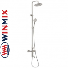 Душова колона Winmix SUS-009-J із змішувачем із нерж. сталі SUS304