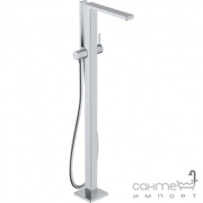 Смеситель для ванны напольный Hansgrohe Tecturis E 73445000 хром