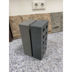 Кирпич гладкий пустотелый ECOBRICK (250х120х65) серый Николаев