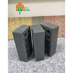 Кирпич гладкий пустотелый ECOBRICK (250х120х65) черный Киев