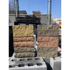 Кирпич облицовочный половинки ECOBRICK (250х55х65) желтый Киев