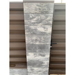 Євроблок для забору колормікс Графіт (190х190х500) Полтава