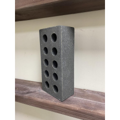 Кирпич гладкий пустотелый ECOBRICK (250х120х65) серый Николаев