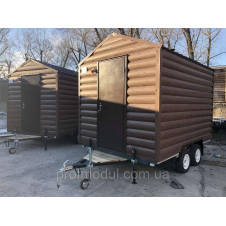 Мобільна лазня на причепі