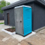 Туалетна кабіна біотуалет вуличний Люкс бірюза Техпром Суми