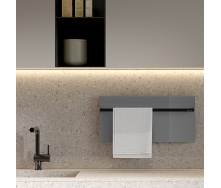 Полотенцесушитель электрический ONYX s1L 300x620 mm Cерый матовый