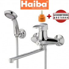 Змішувач для ванни, довгий ніс HAIBA FOCUS EURO (Chr-006)