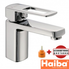 Змішувач для умивальника HAIBA ENIO Chr-001