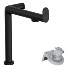 Фото - Hansgrohe AQITTURA M91 смеситель для кухни, 240, 1jet, черный матовый Hansgrohe AQITTURA M91 смеситель для кухни, 240, 1jet, черный матовый