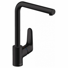 Hansgrohe Focus Смеситель для кухни 280, однорычажный, с поворотным изливом, черный матовый