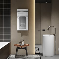 Полотенцесушитель электрический ONYX s2L 900x470 mm Белый матовый Броды