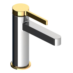 MORA смеситель для умывальника, 35 мм, cromo+oro Каменское